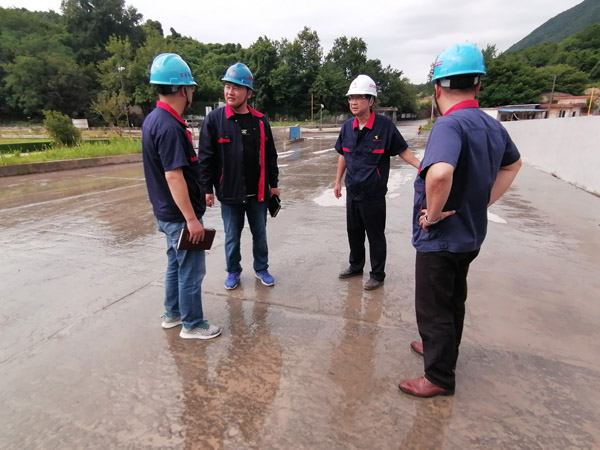 公司開(kāi)展二季度安環(huán)、消防、防汛綜合大檢查