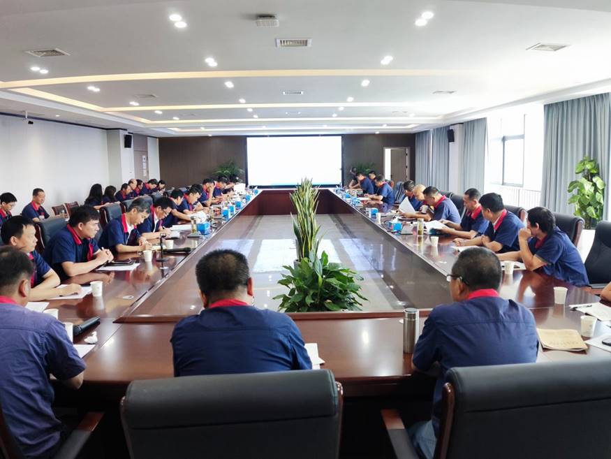 公司召開8月份安全、環(huán)保、職業(yè)衛(wèi)生工作例會