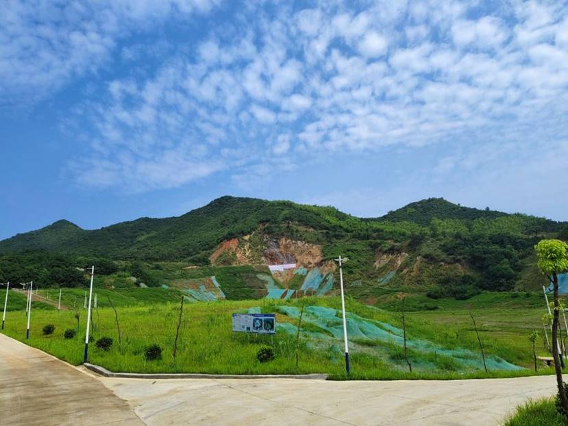 銅山、前山露天采坑復(fù)墾項(xiàng)目完成